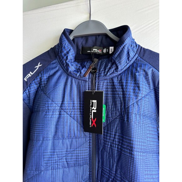 NWT $268 RLX RALPH LAUREN MEN'S GOLF SWEATER TOP XL HYBRID MOCK NECK FULL ZIP ne - Picture 2 of 13